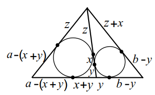 Теорема двух касательных и окружности