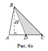 Площадь треугольника через стороны и медиану